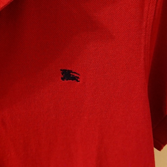 Burberry London Red Polo - Picture 3 of 8